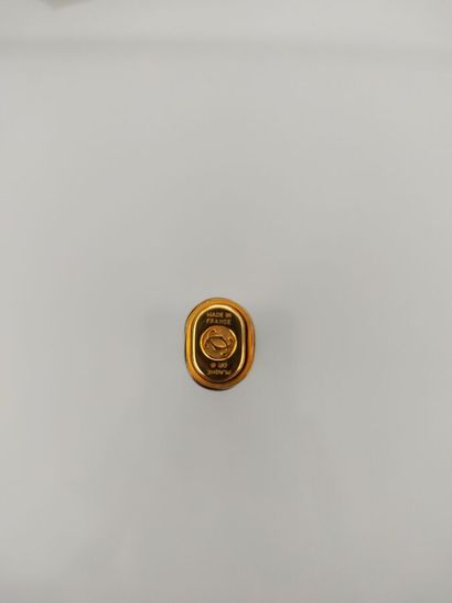 CARTIER Paris
Gilded metal fountain pen with...