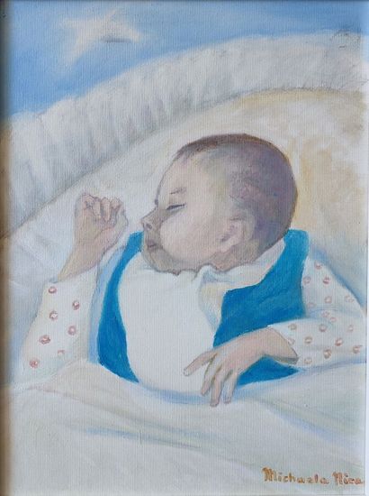 MICA Michaela (né en 1934)
Maternité
Huile...