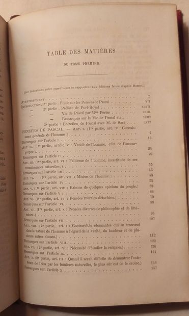 PASCAL (Blaise), 
