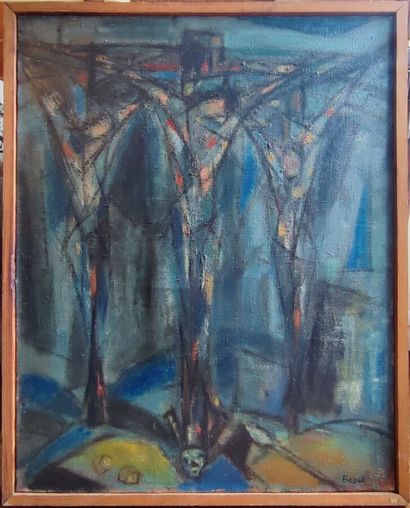 BOSCO Pierre (1909-1993)
Le christ en croix...