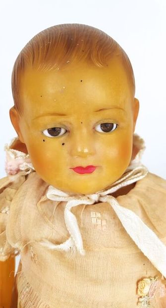 An antique doll
French manufacture, model...