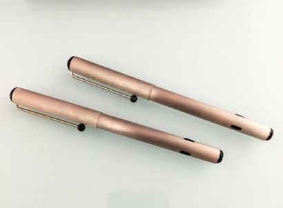 MONT BLANC, fountain pen and felt-tip pen...