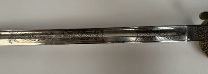 MANTON & Co ENGLAND 
Sabre de marine origine...