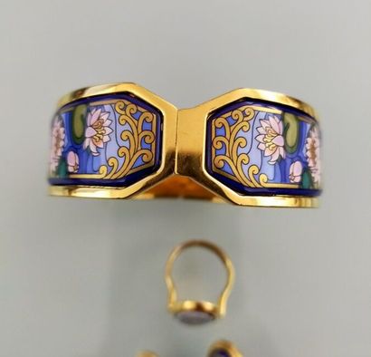 Michaela Frey, Vienna.
Set of enamelled gold...