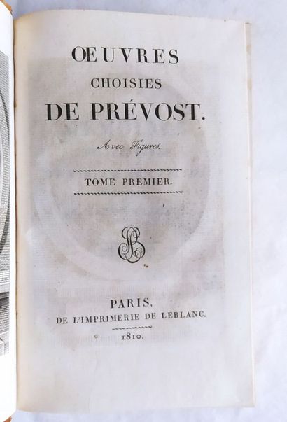PRÉVOST (l'abbé Antoine François), 