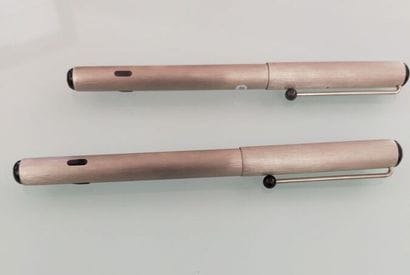 MONT BLANC, fountain pen and felt-tip pen...
