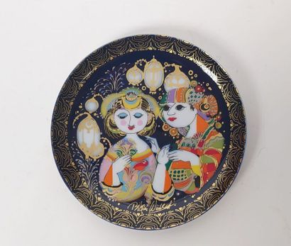 ROSENTHAL
12 porcelain plates with polychrome...