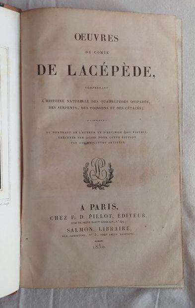 DE LACÉPÈDE (Bernard Germain), 