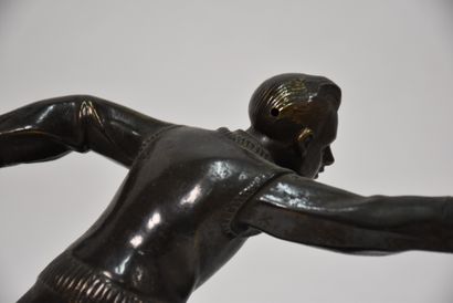 BALL GAMES.
Player of Lyon's bowls.
Sculpture...