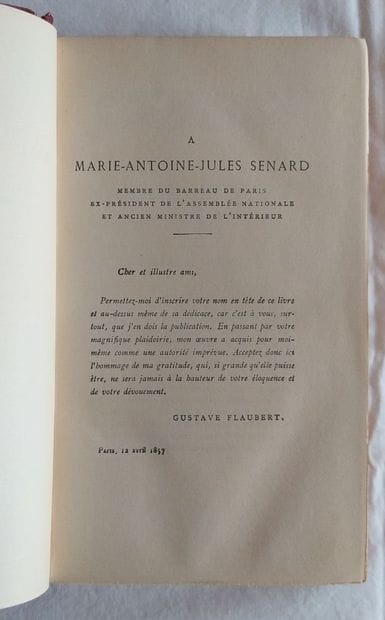 FLAUBERT (Gustave). 