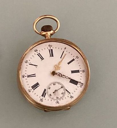 18k yellow gold collar watch
Monogrammed
Gross...
