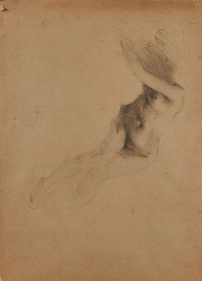 CREBASSA Edouard (1822-1882) 
Sketch of a...