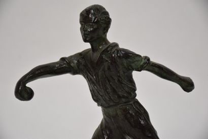 BALL GAMES.
Player of boules lyonnaises.
Bronze...