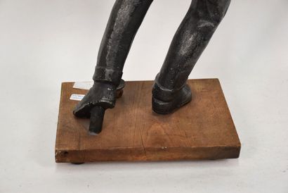 BOWL GAMES 
English bowls player.
Sculpture...