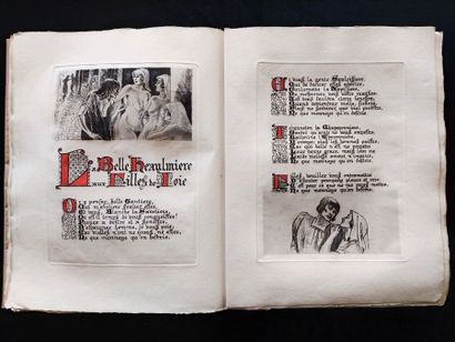 VILLON. The Ballads of the great will. (Paris,...