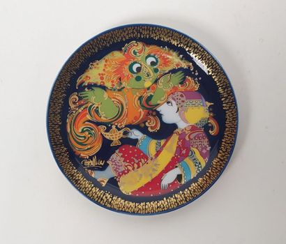 ROSENTHAL
12 porcelain plates with polychrome...