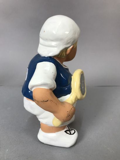 [tennis] lot :
- tennis player in glazed...