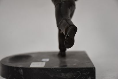 BALL GAMES.
Player of Lyon's bowls.
Sculpture...