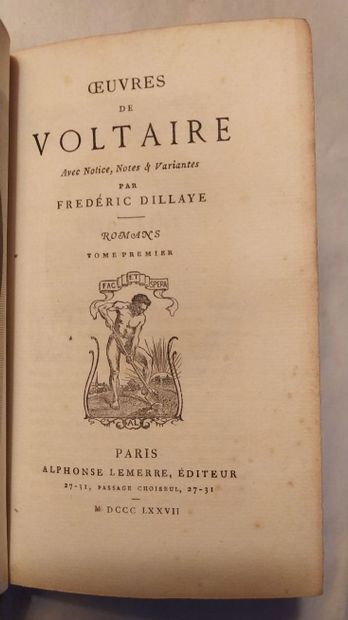 VOLTAIRE (né François-Marie AROUET), 
