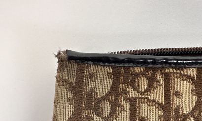 CHRISTIAN DIOR
Handbag in signed canvas and...