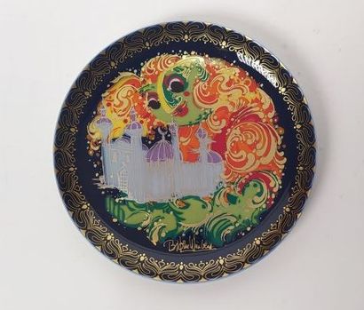 ROSENTHAL
12 porcelain plates with polychrome...