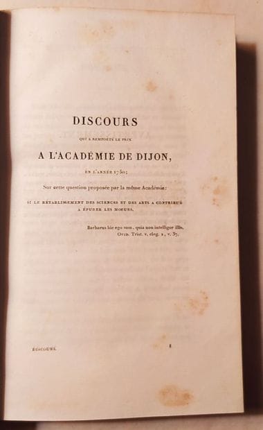 ROUSSEAU (Jean-Jacques), 