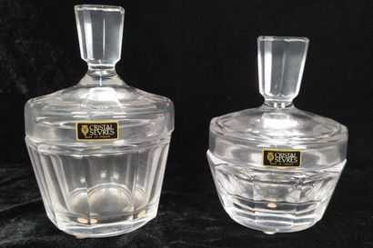 SEVRES crystal toilet trim
