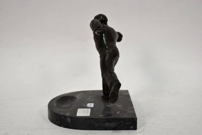 BALL GAMES.
Player of Lyon's bowls.
Sculpture...