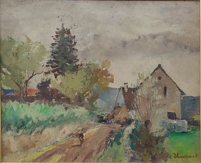 THEVENET Jacques (1891-1989)
Path on the...