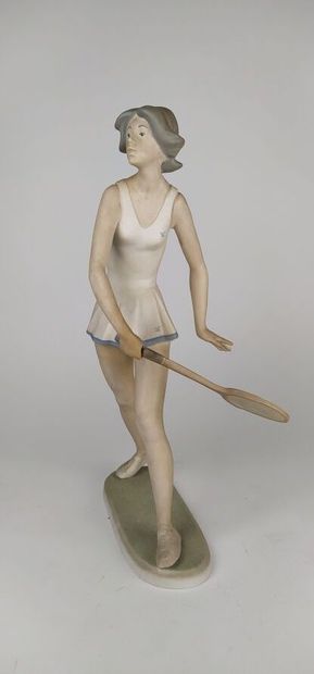 [tennis] lot :
- tennis player in glazed...