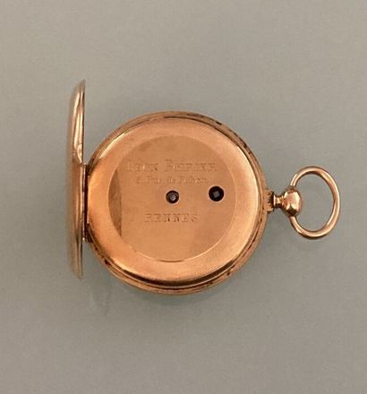 Pocket watch in 18k yellow gold
Gross weight...