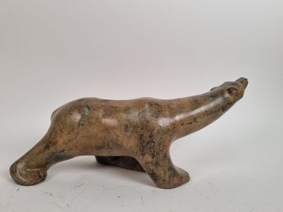 Pierre CHENET (XXth-XXIst)
Bear at rest
Bronze...