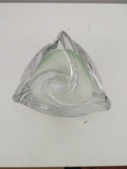 VAL SAINT LAMBERT
Ashtray and bird in cr...