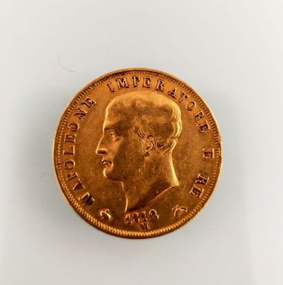 1 piece of 40 gold Lira, Italy
1812

Selling...