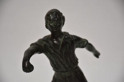 BALL GAMES.
Player of boules lyonnaises.
Bronze...