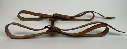 LOUIS VUITTON
Luggage rack in natural leather
Length...
