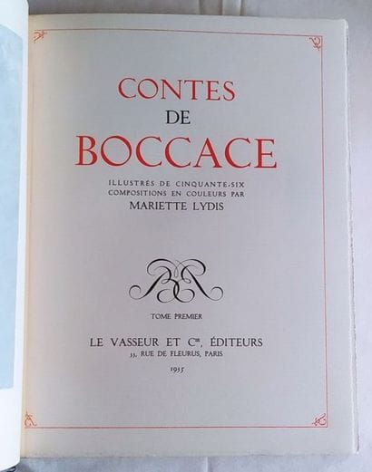 BOCCACE (Jean), 