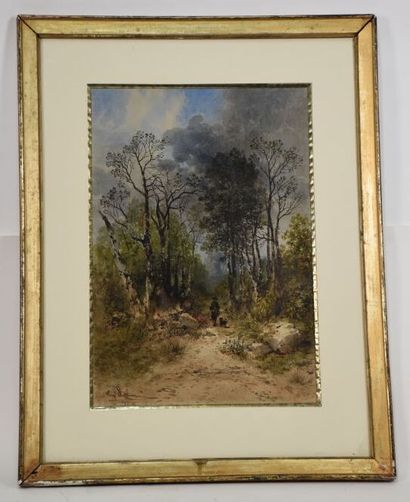 LEBAS Hippolyte (1782-1867)
Stroller in a...