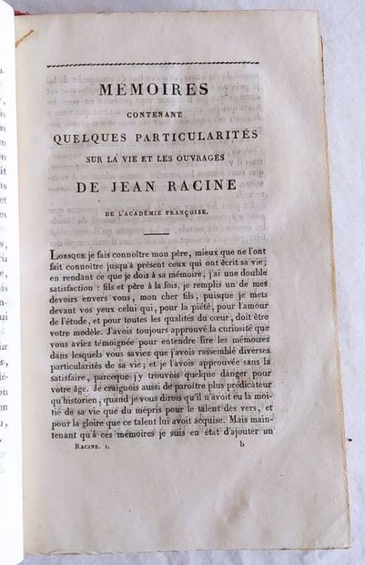 RACINE (Jean), 