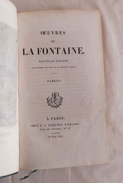LA FONTAINE (Jean de), 