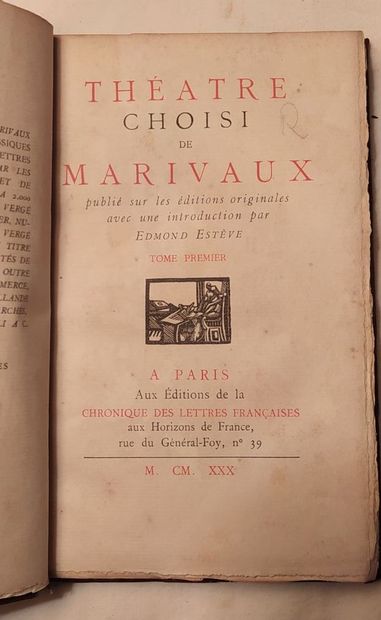 MARIVAUX (Pierre CARLET DE CHAMBLAIN DE),...
