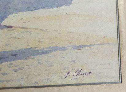 BLAIROT M. 
Expedition to Egypt
Watercolor...