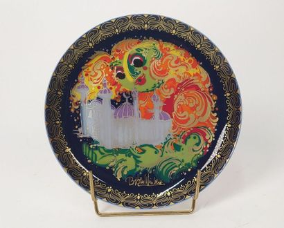 ROSENTHAL
12 porcelain plates with polychrome...