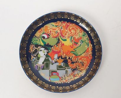 ROSENTHAL
12 porcelain plates with polychrome...