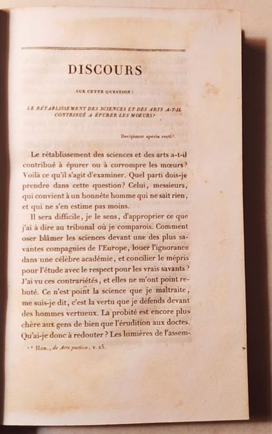ROUSSEAU (Jean-Jacques), 