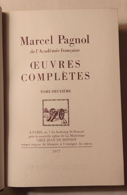 PAGNOL (Marcel), 