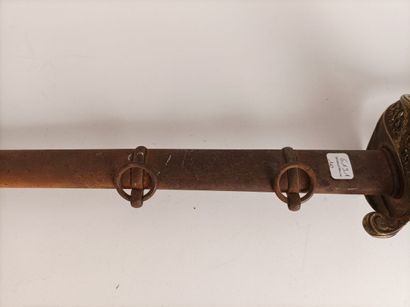 Sabre d'officier d'infanterie 
(Piqûres,...
