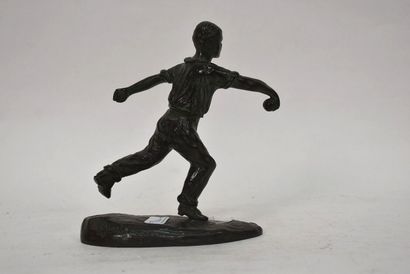 BALL GAMES.
Player of boules lyonnaises.
Bronze...