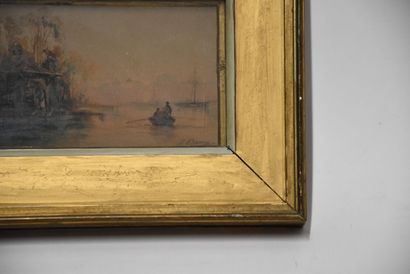 BARRY François (1813-1905)
Boat in front...