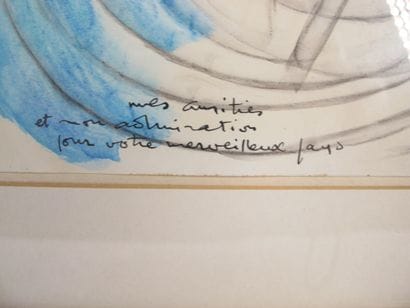 VIMENET Jean (1914-1999)
Delphes, 1963
Aquarelle...